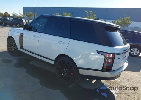 2016 Land Rover Range Rover 3.0L V6 Supercharged Hse из США, поврежденный, VIN SALGS2PF8GA313681